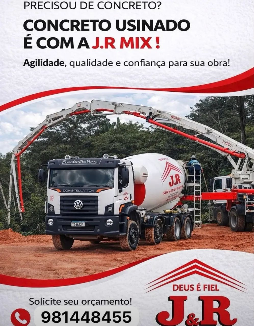 Concreto de alta qualidade entrem em contato conosco! - Foto 2