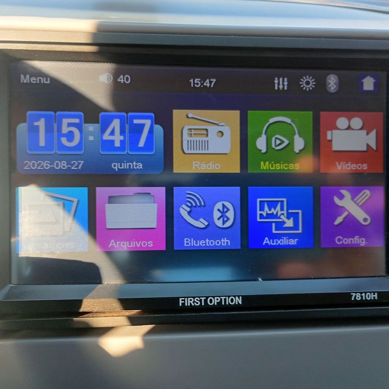 Som automotivo (Multimídia) 7 polegadas  - Foto 3