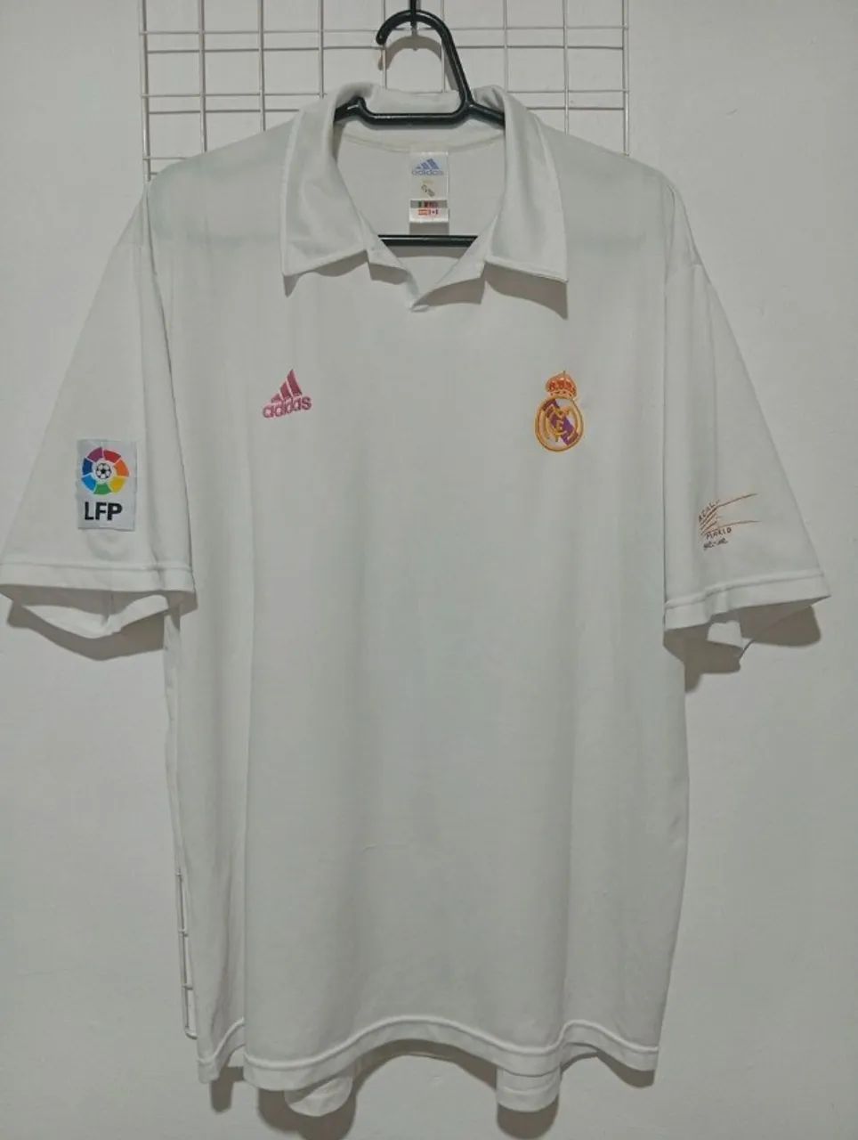 Camisa Real Madrid Centenário 2002 Adidas Original