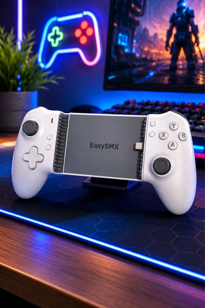 CONTROLE PARA CELULAR M15 GAMEPASS STEAM - ZERO DELAY TIPO-C  - Foto 3