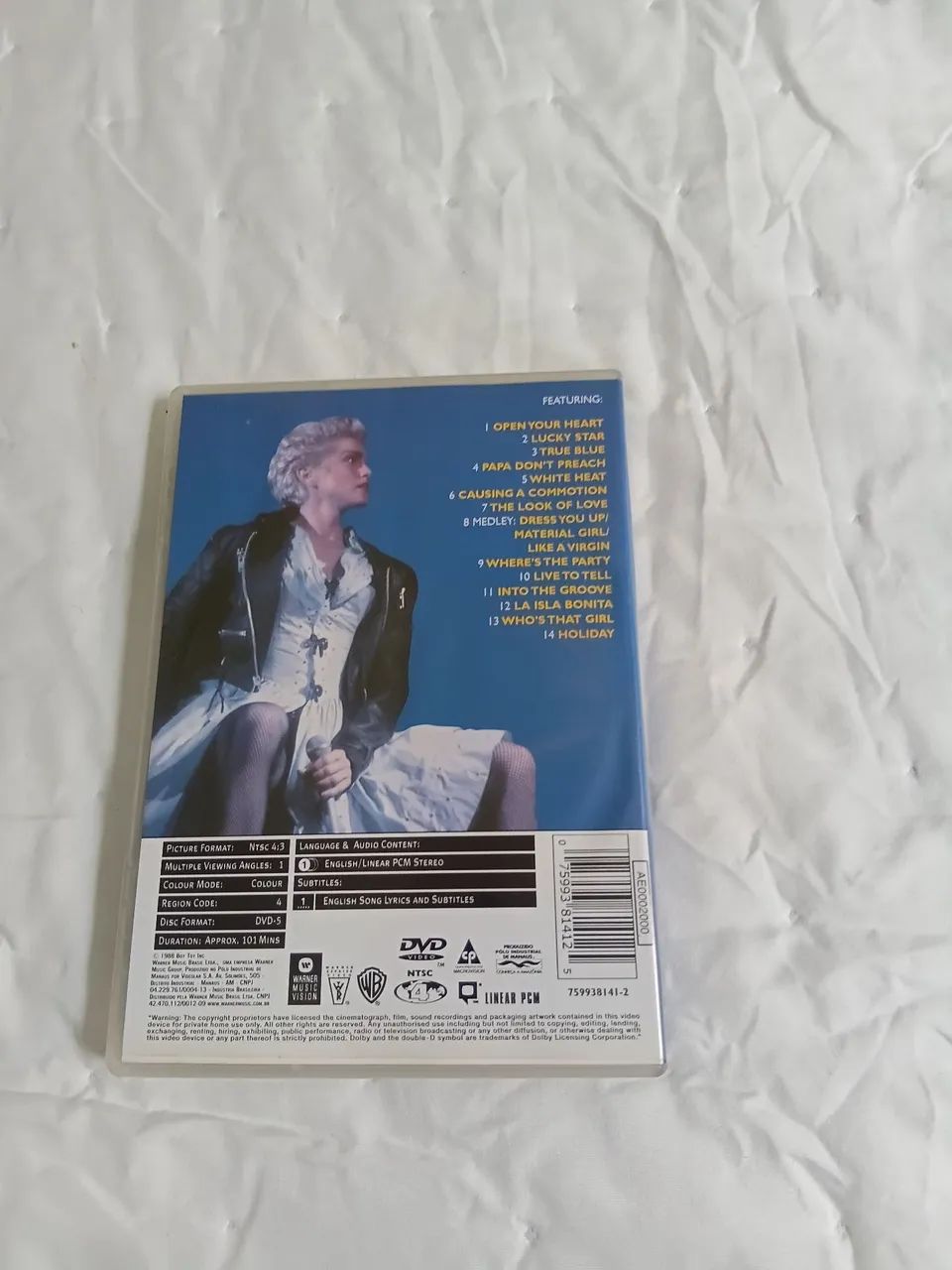 Dvd Madonna ciao Itália  - Foto 2