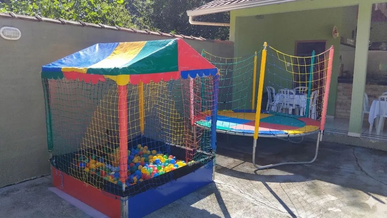VENDE Cama elástica+piscina de bolinhas  - Foto 3