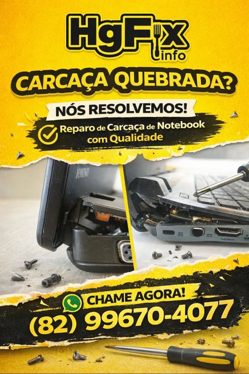 Reparo em notebook PCs e outros eletrônicos 