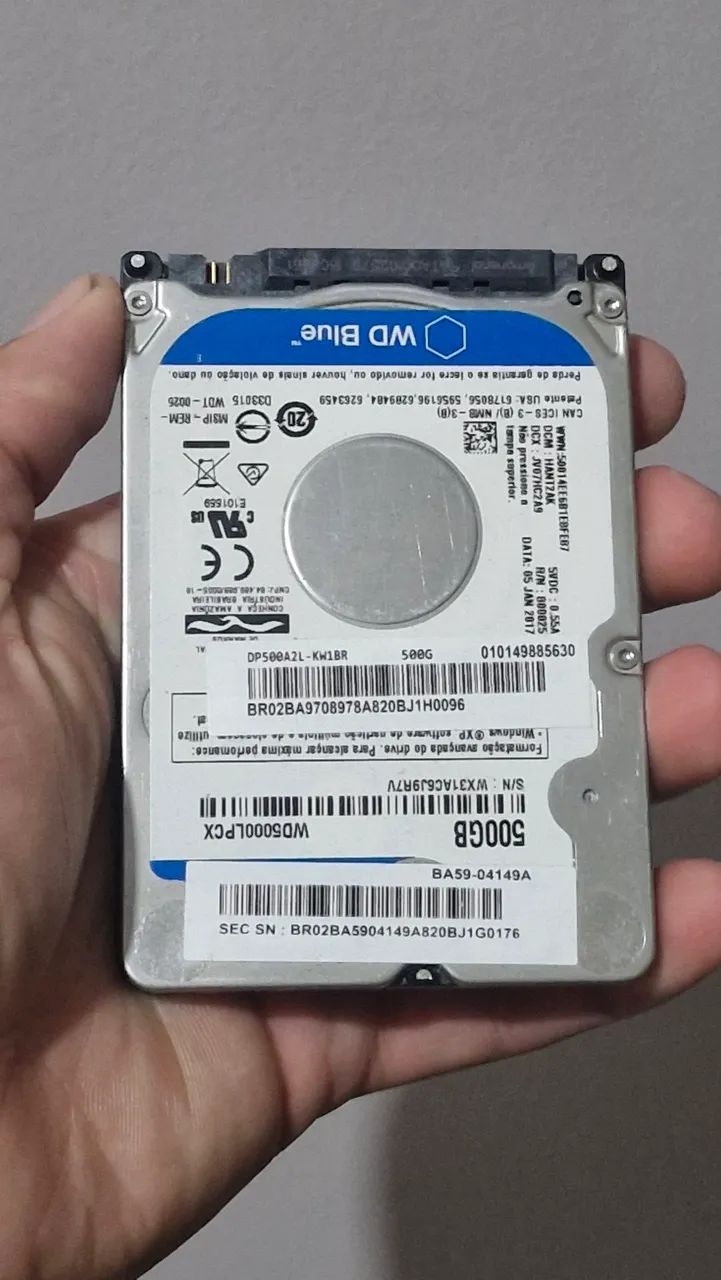 Hd 500gb 2'5