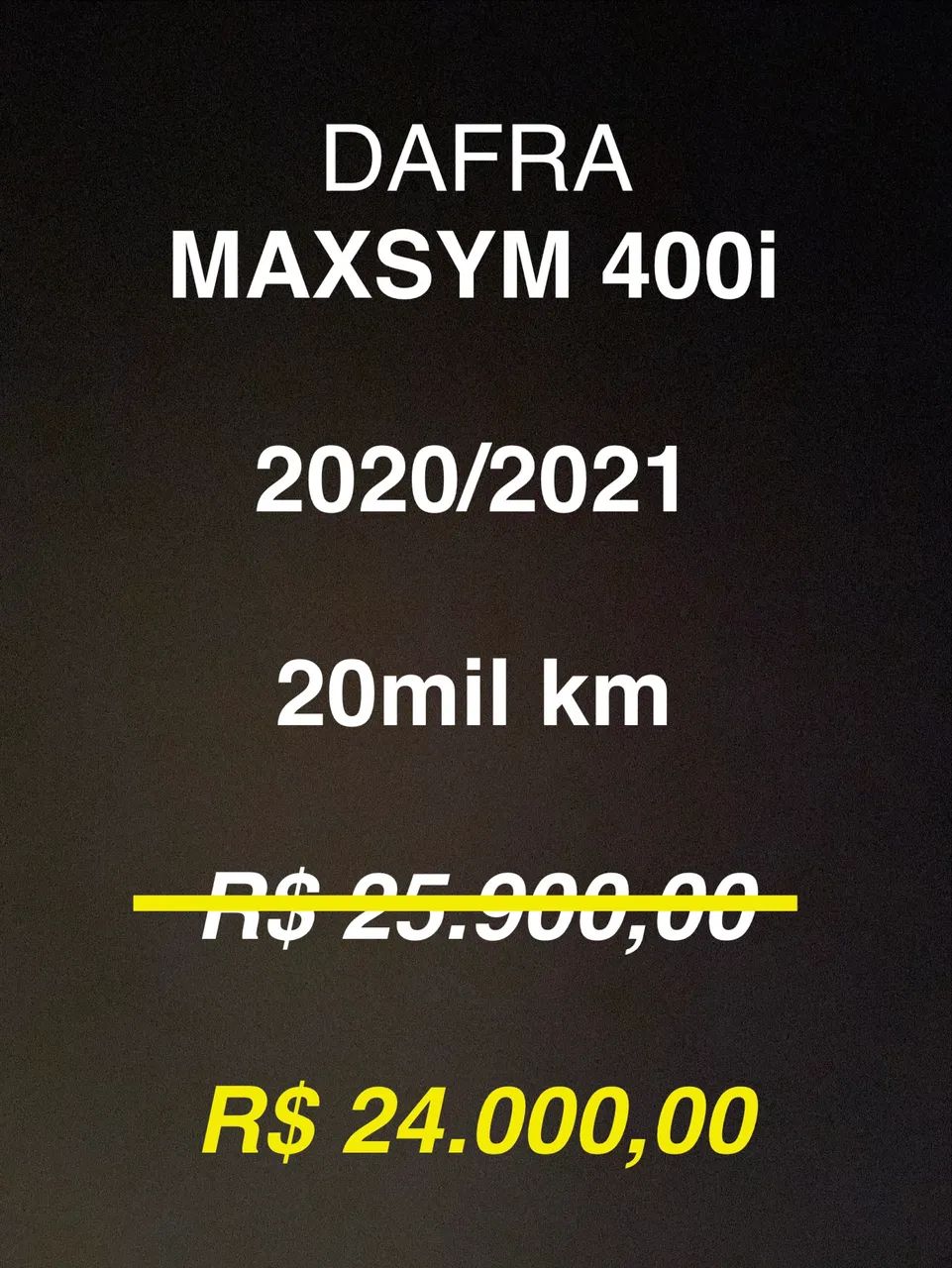 Scooter Dafra Maxsym 400i 2021 Excelente  - Foto 2
