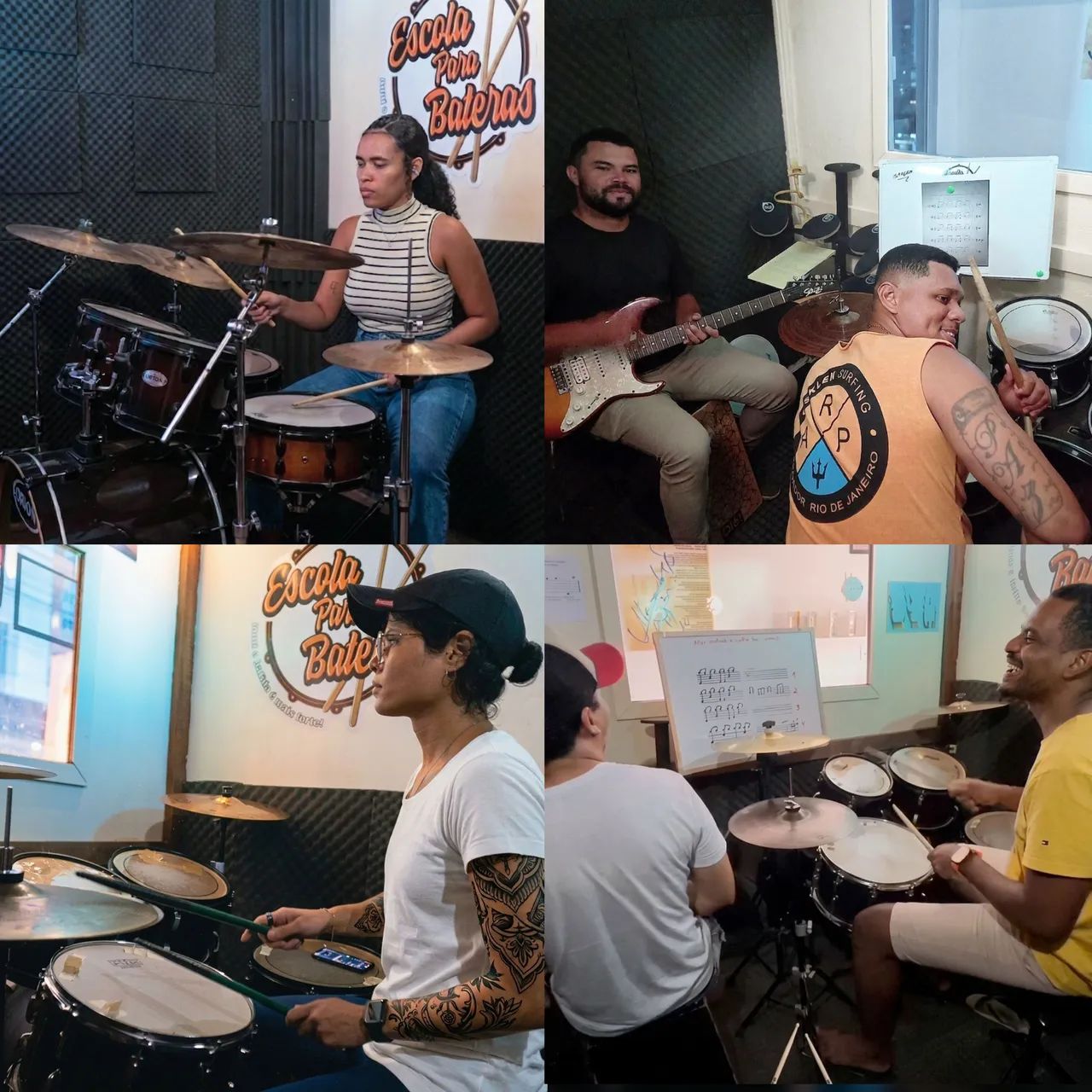 Aula de bateria  - Foto 3