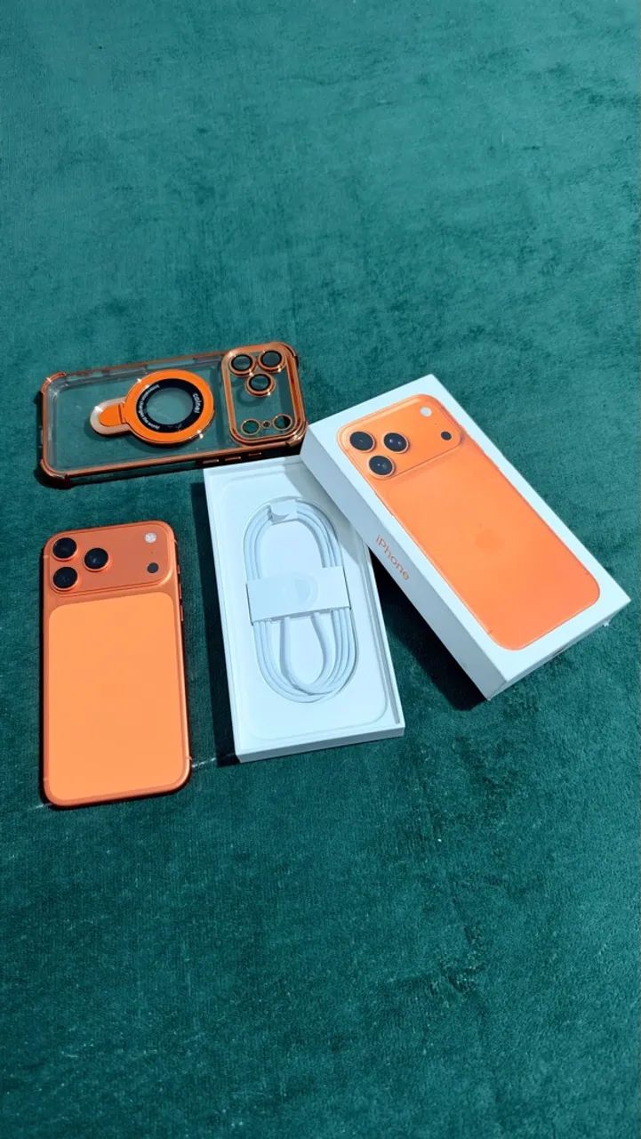 iPhone 17 Pro Max 256 GB na cor laranja - Foto 5