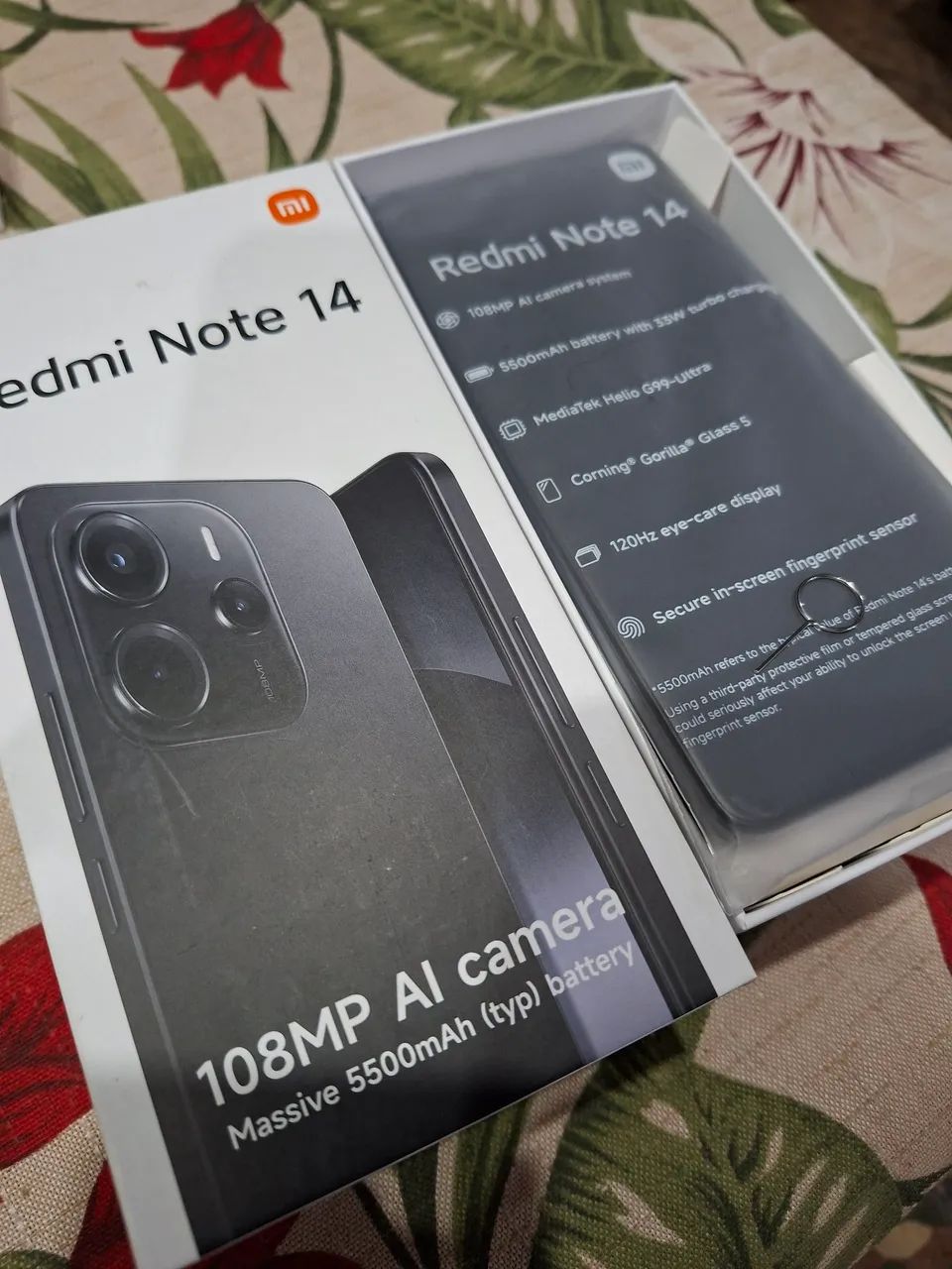 Smartphone Redmi note 14 256Gb