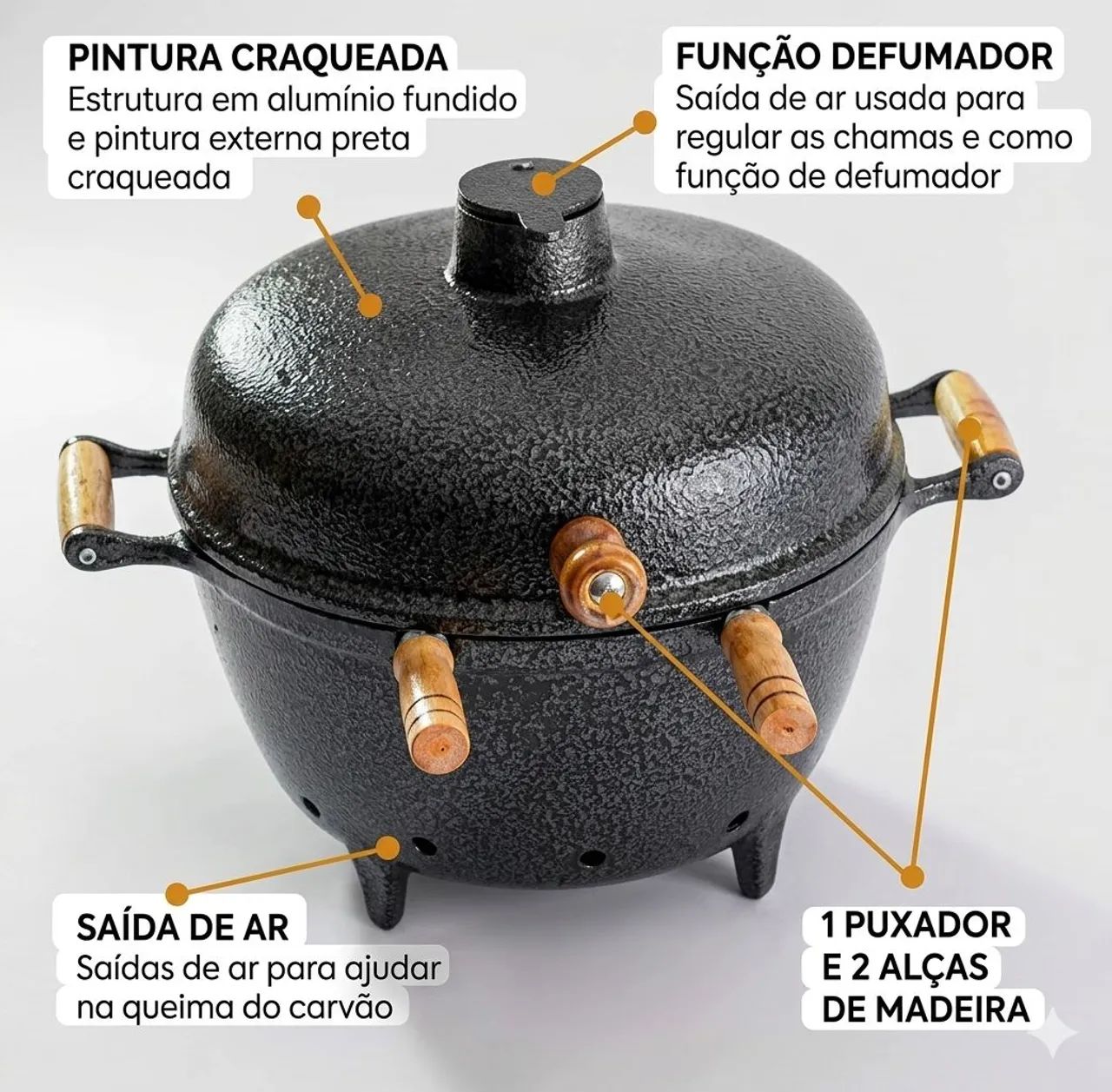 Churrasqueira Alumínio  - Foto 4
