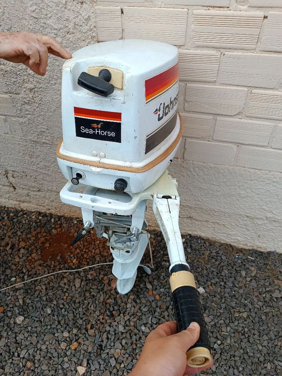 Motor de popa JOHNSON 25 hp - Foto 5