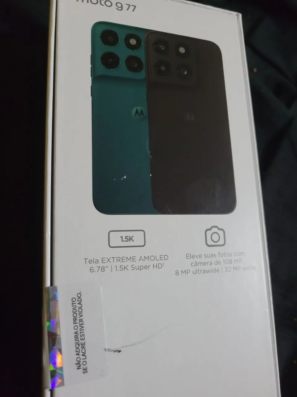 Celular Motorola Moto G77 - 256GB [ Lacrado ] - Foto 3