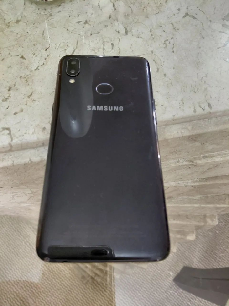 Celular  Smartphone Samsung A10s preto -  EXCELENTE - Foto 3