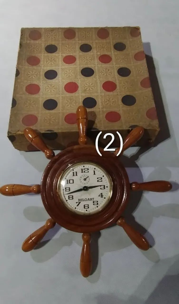 Relógio Despertador Vintage Reloart - Mais de 4 décadas - Corda Manual - Foto 2