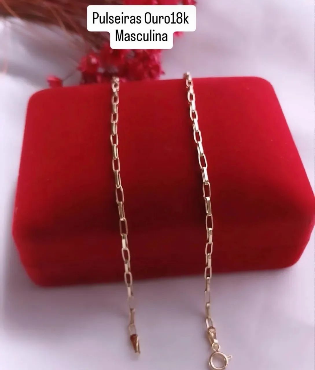 Pulseira em ouro 18k ocada  - Foto 2