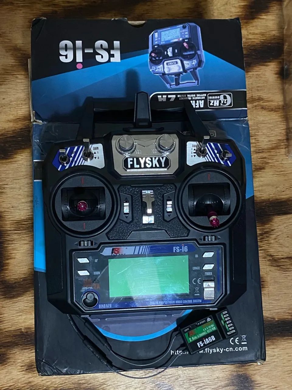 Rádio FlySky FS-I6 Semi novo - Foto 4