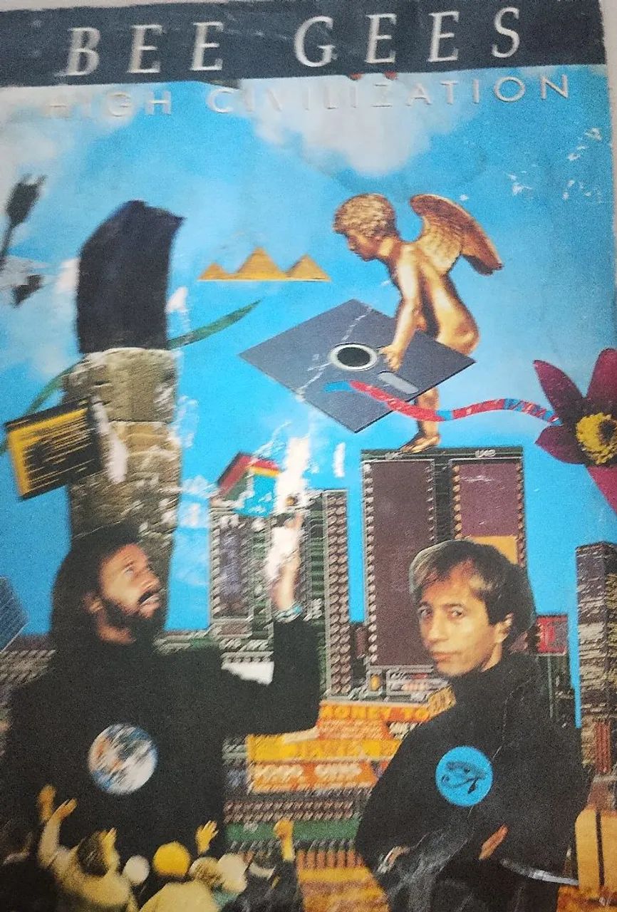 Disco vinil Bee Gees high civilization 
