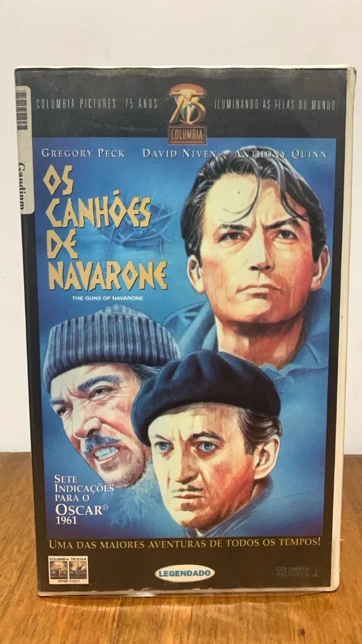 VHS Os Canhões de Navarone (1961)