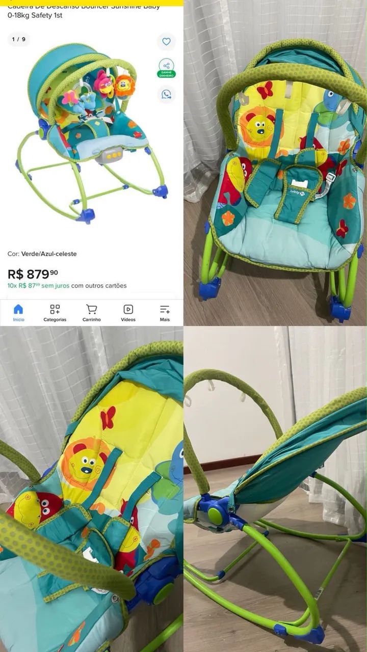 Cadeirinha de balanço infantil - Foto 2
