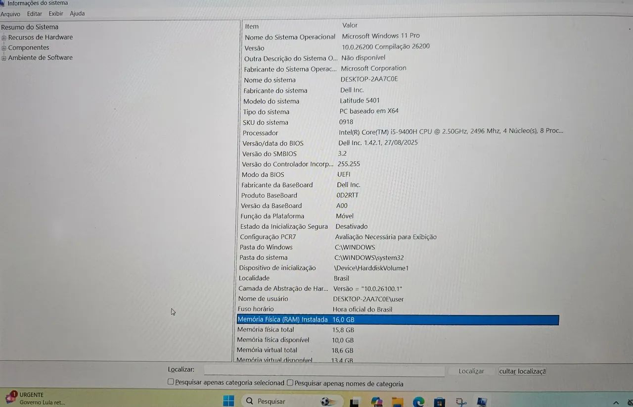 Notebook dell latitude 5401 - Foto 4