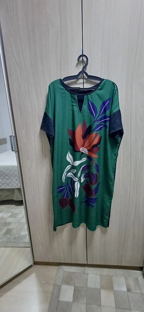 Vestido verde GG  - Foto 4