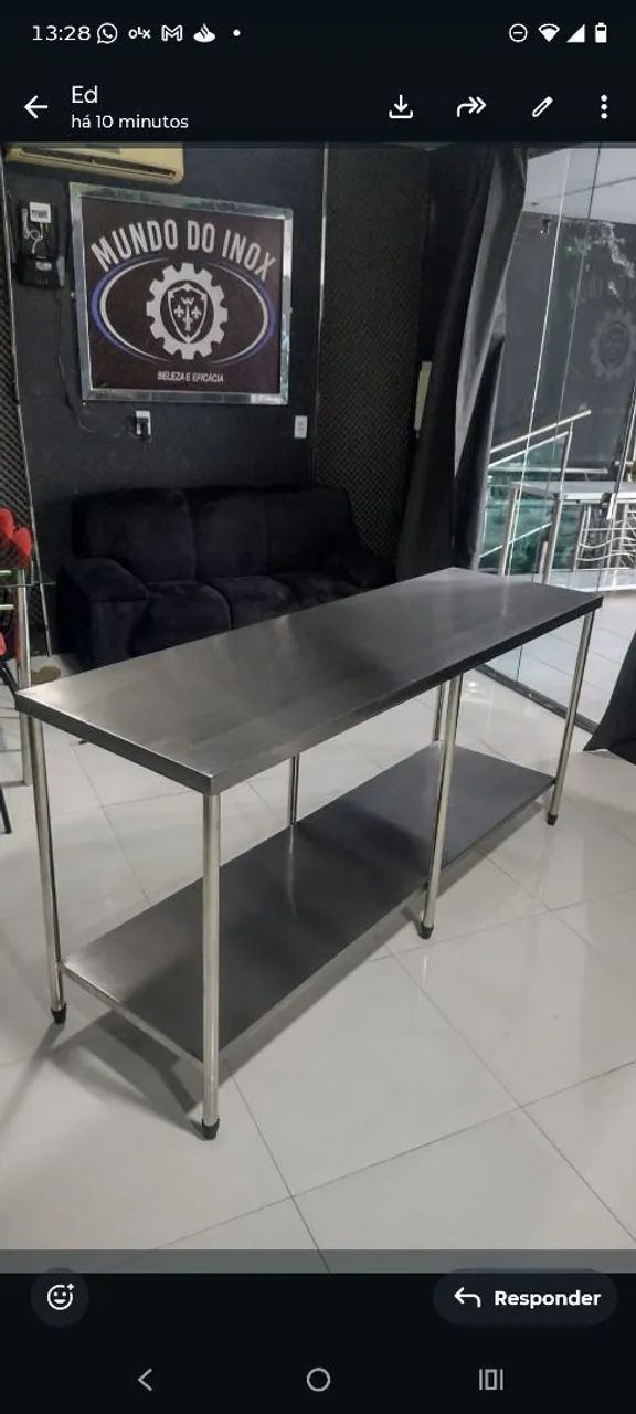 Bancada em aço inox  - Foto 2