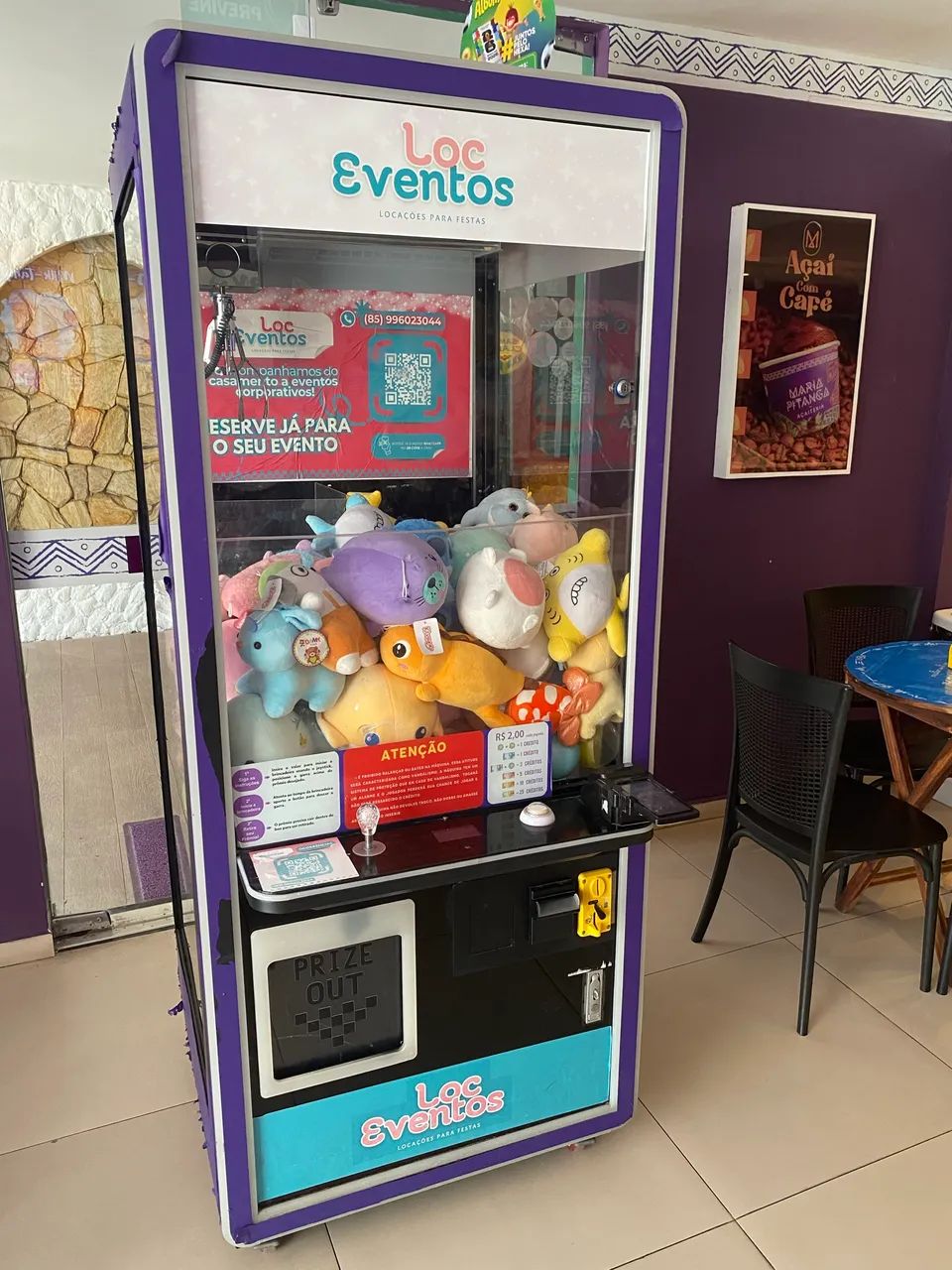 Máquina de Urso de Pelúcia - Gruas  - Foto 3