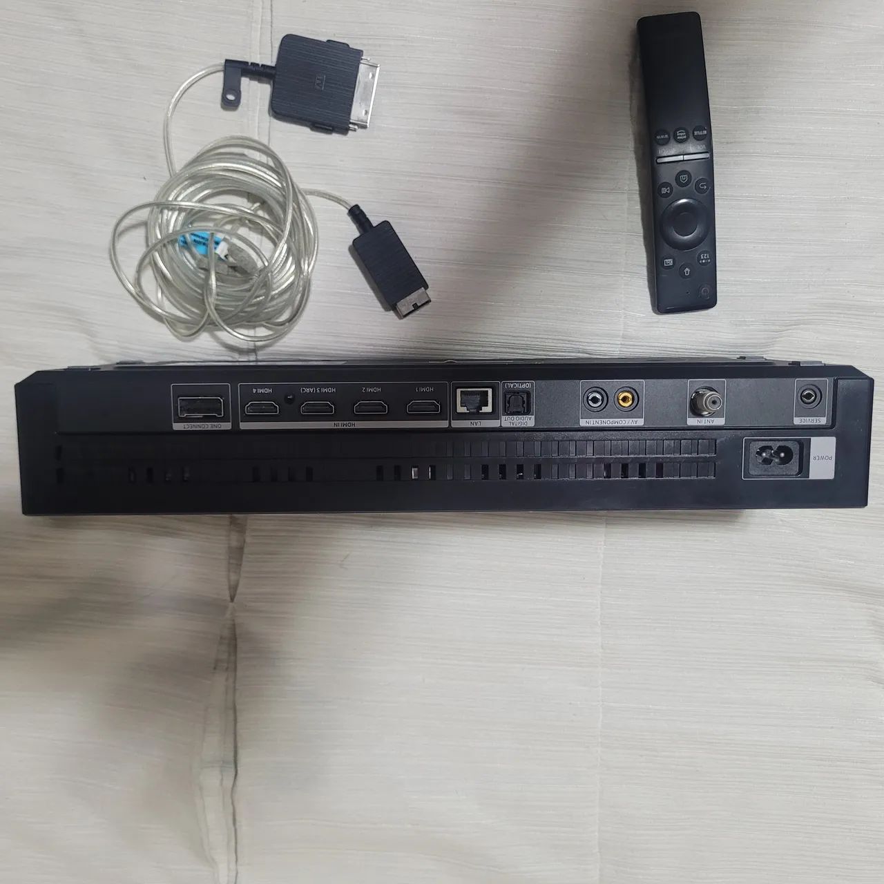 One conect +cabo fibra óptica + controle  - Foto 2