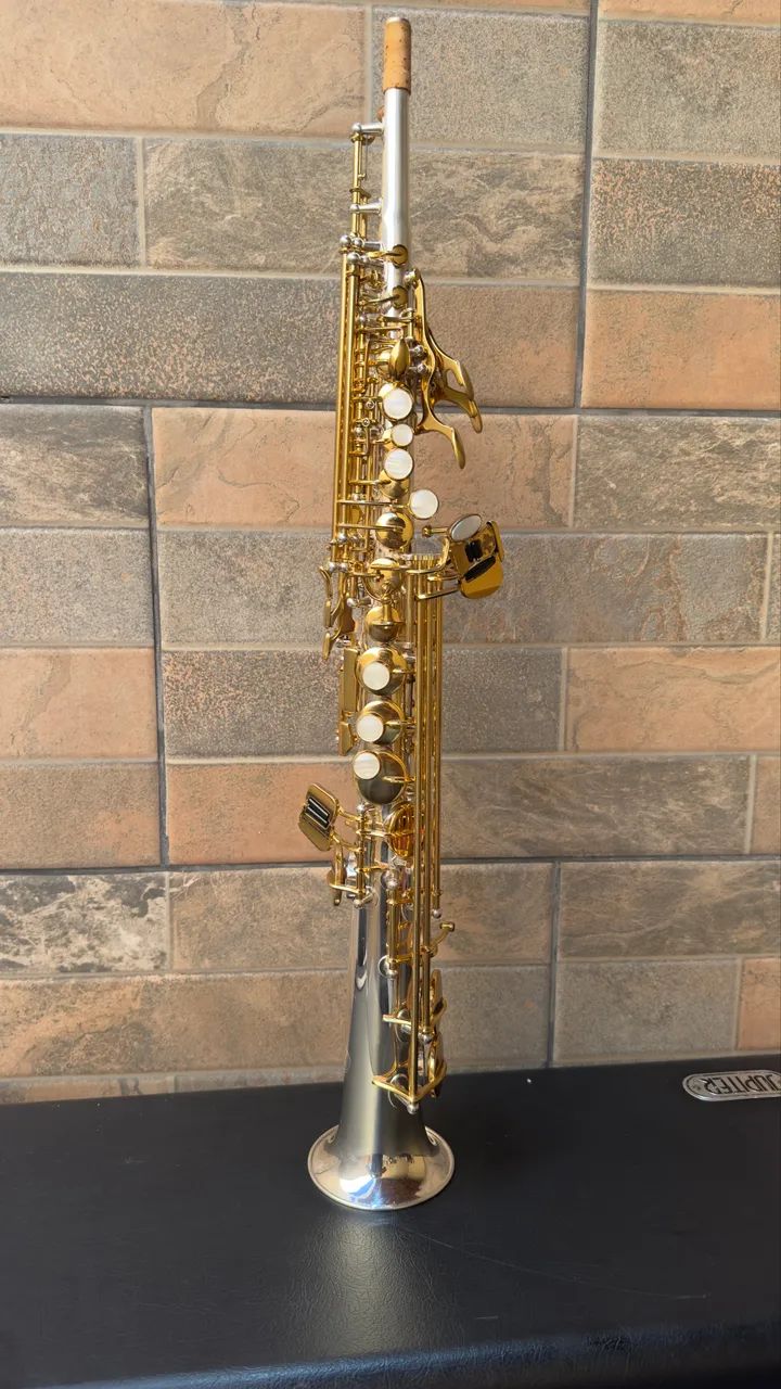 Sax soprano Júpiter 547 prata 