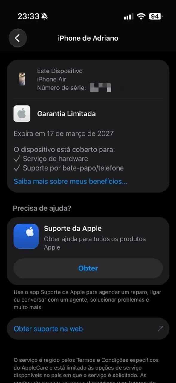 Iphone Air 256gb Garantia Apple - Foto 5