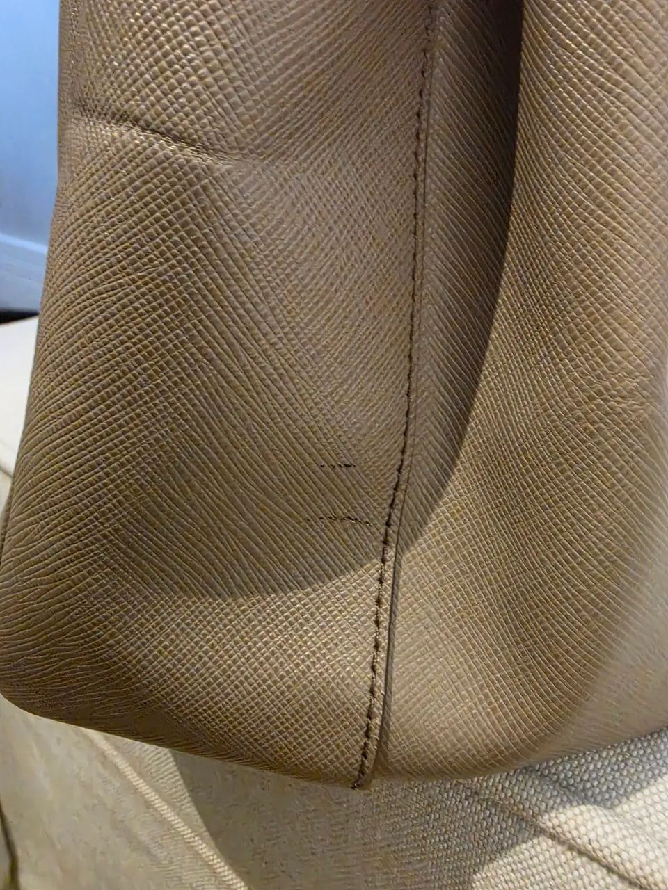 Bolsa Prada saffiano Lux double zip grande - Foto 5