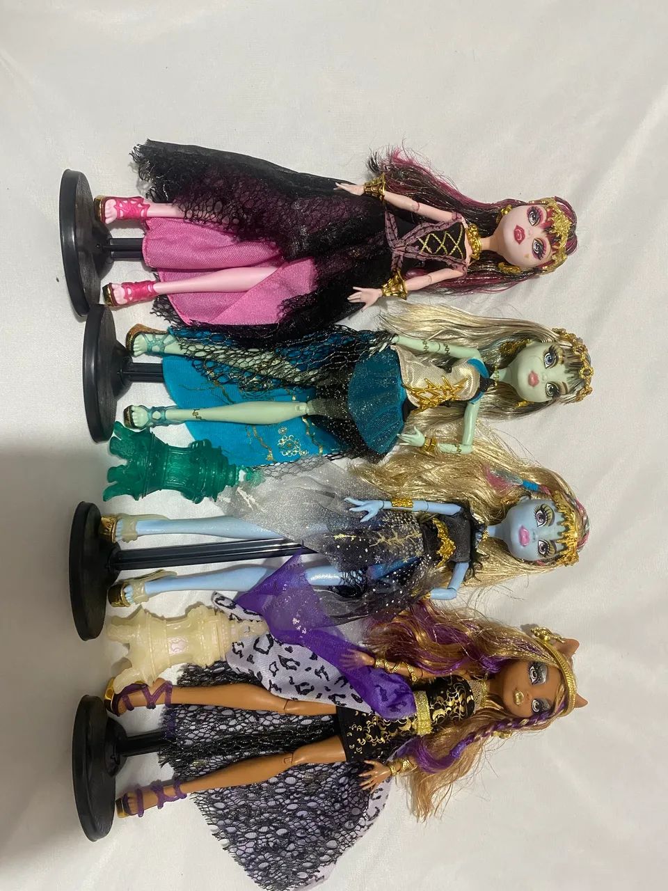 Lote de monster high 13 desejos 