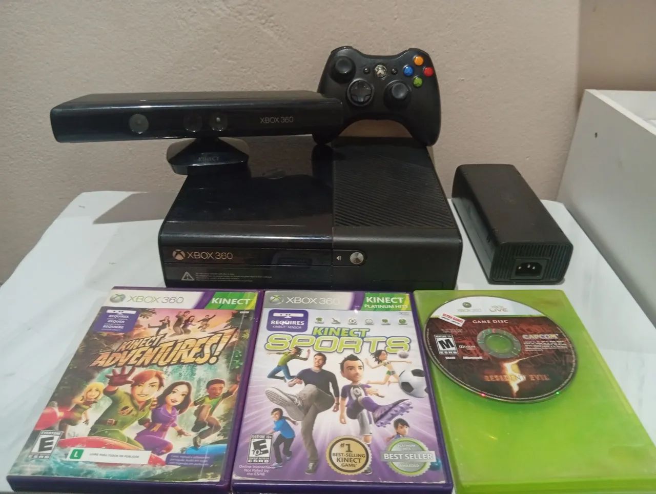 Xbox 360 Super slim com Kinect e garantia  - Foto 2