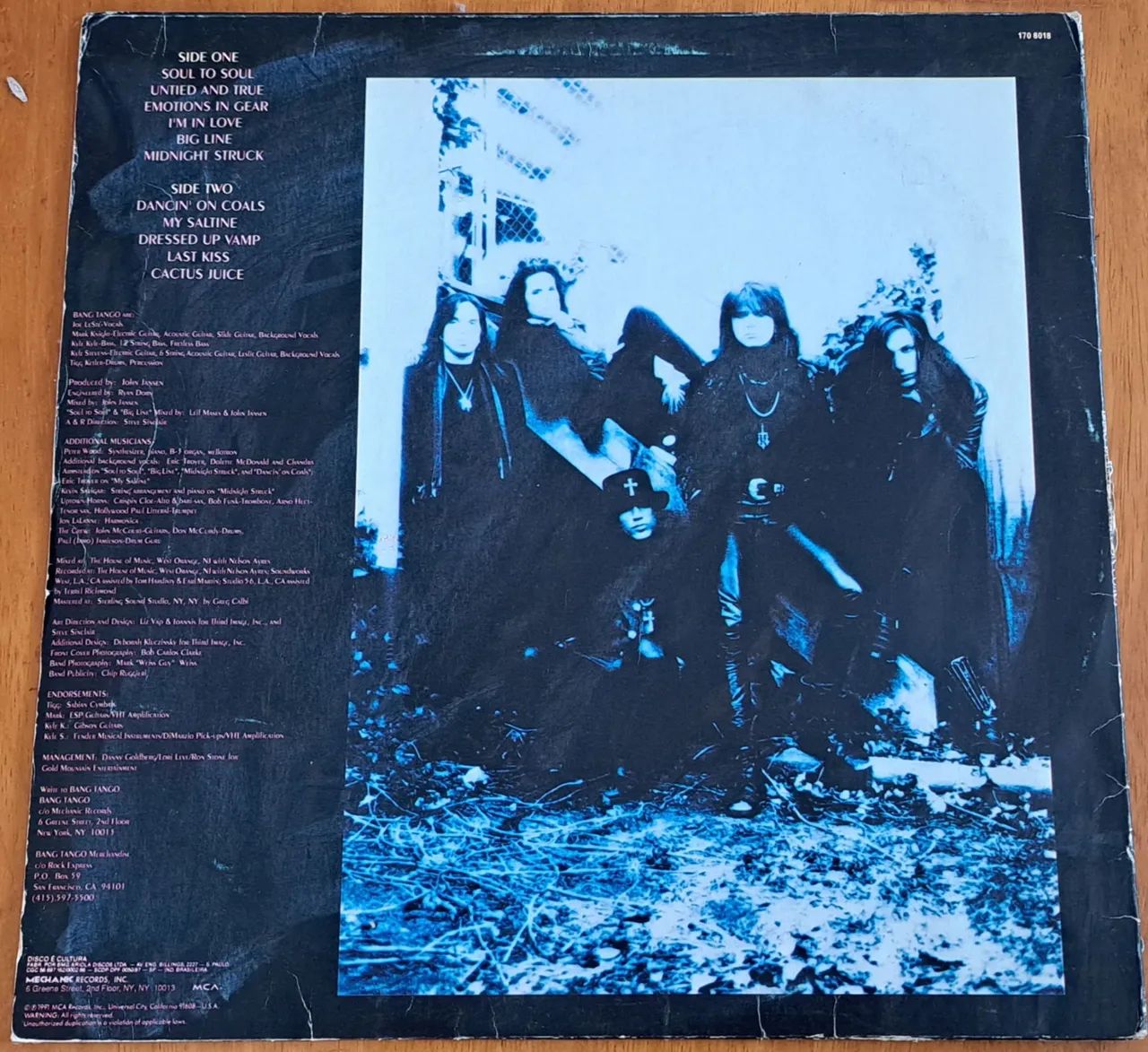 VINIL BANG TANGO - DANCIN ON COALS - Foto 2