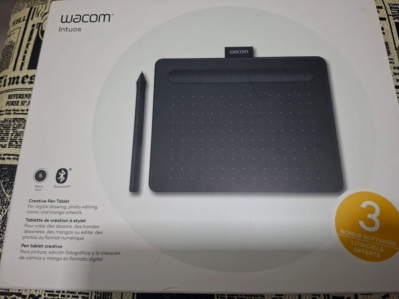 Mesa Digitalizadora Wacom Intuos com Bluetooth - Foto 4