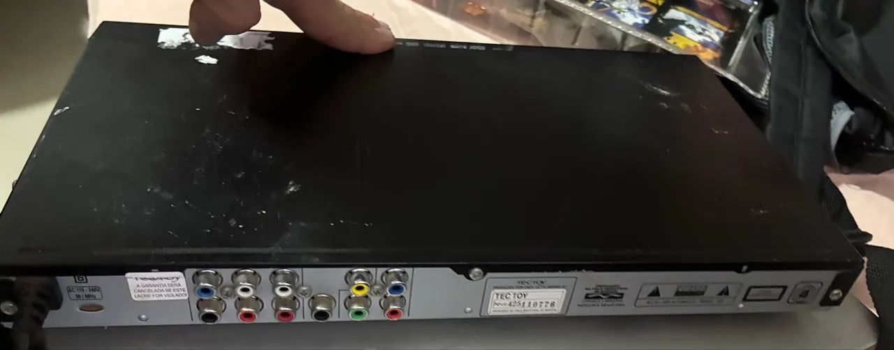 DVD Player Hyundai HY-7500 Karaokê - Funcionando