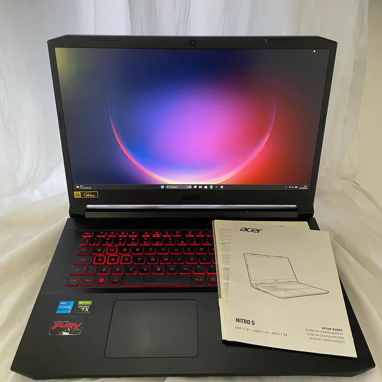 Notebook Gamer Acer Nitro 5 - RTX 3050 - Foto 4