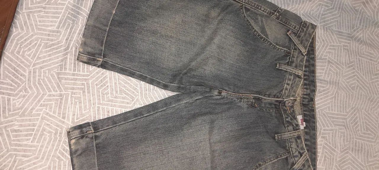 Bermuda jeans feminina Levis P - Foto 2