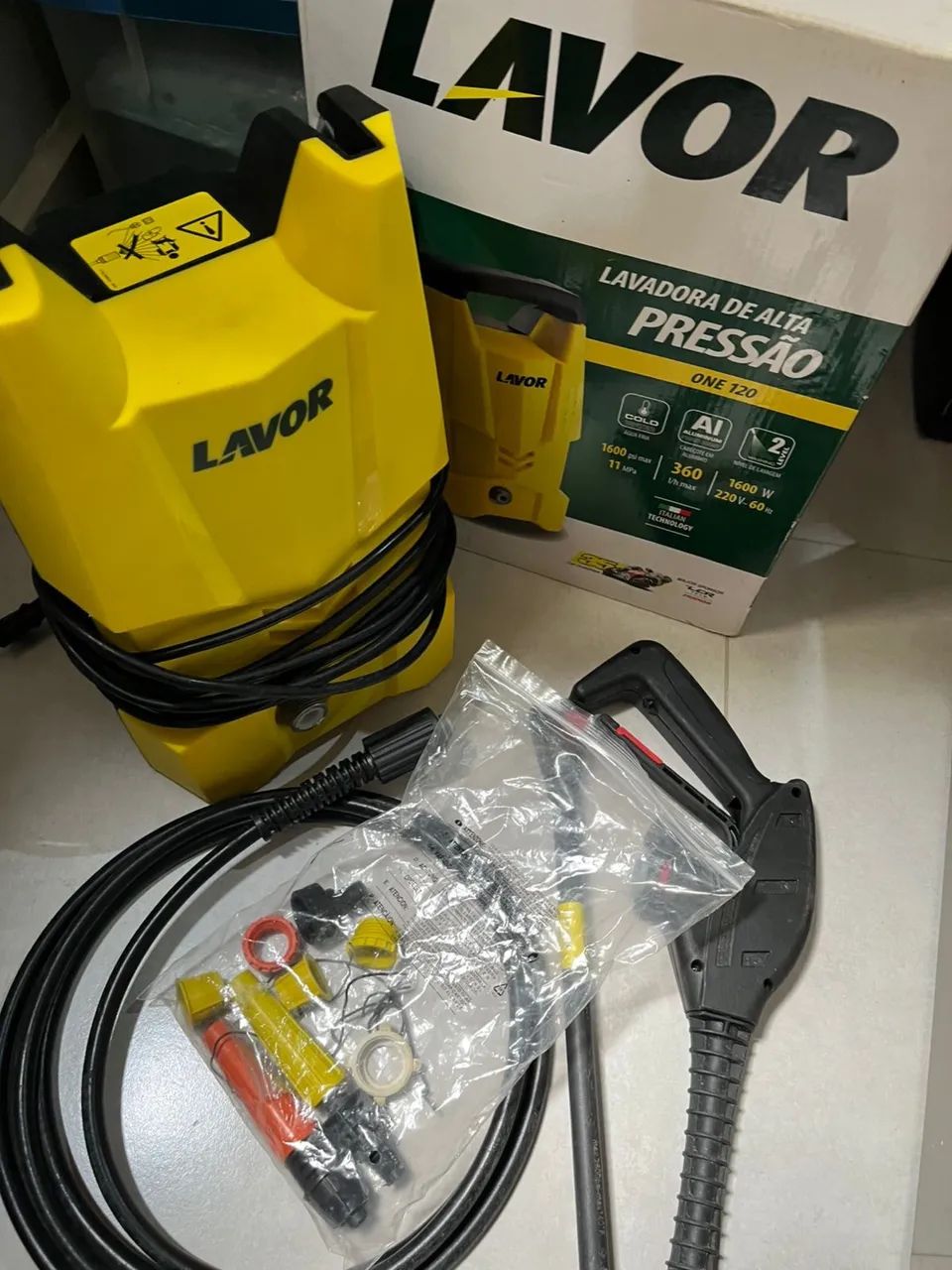 lavadora de alta  pressão  Lavor   Wap
