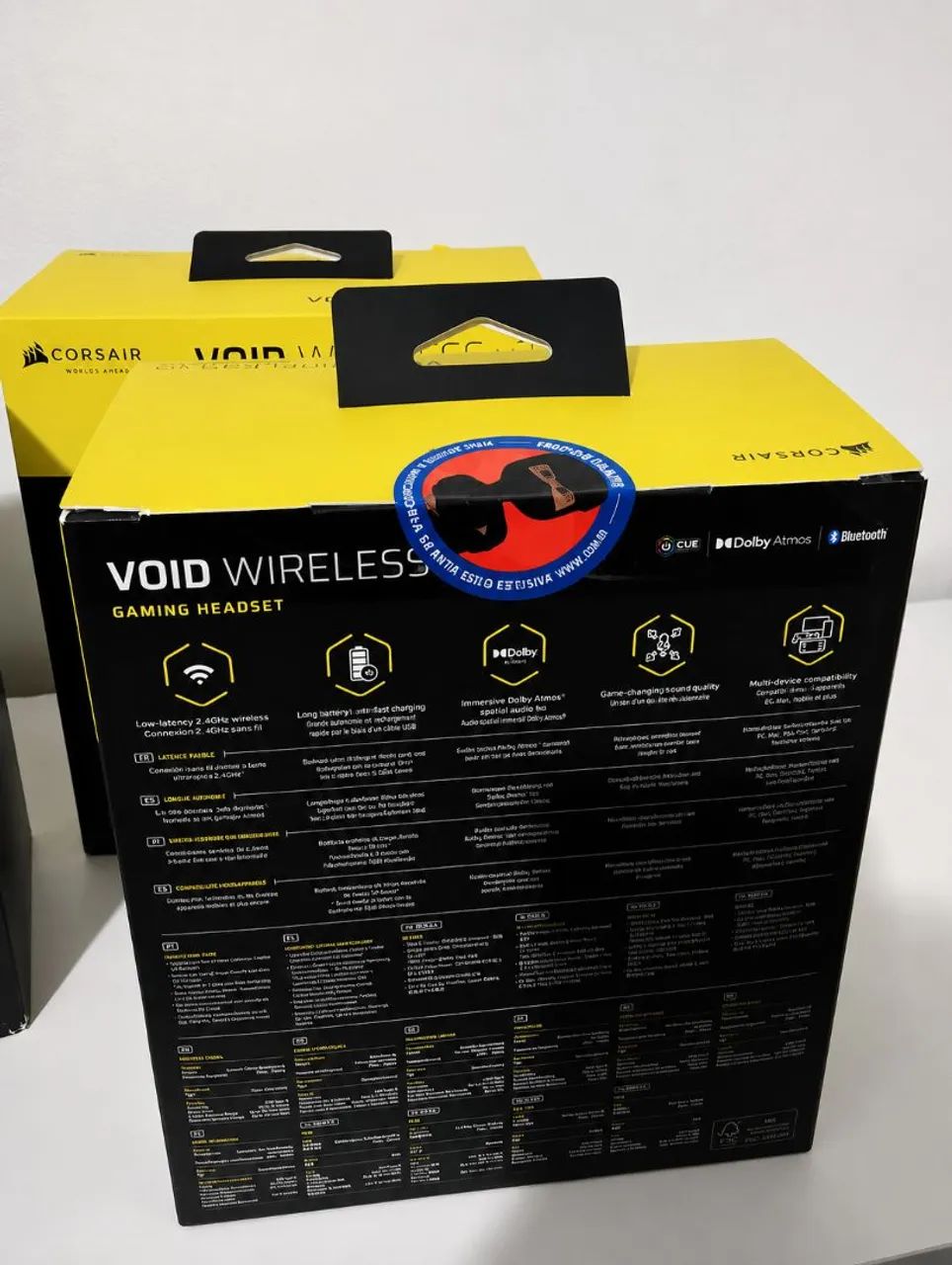headset Corsair Void Wireless v2/ Lacrado! - Foto 2