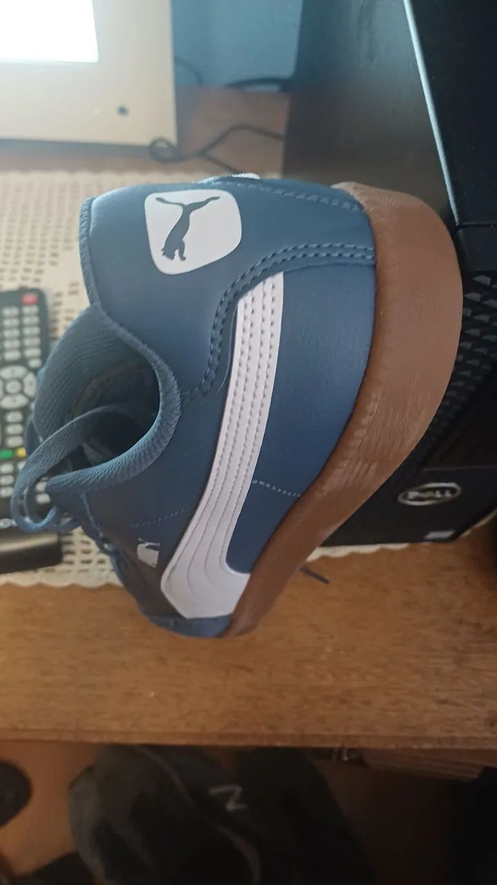 Tênis Puma Azul Tam 43 - Foto 2
