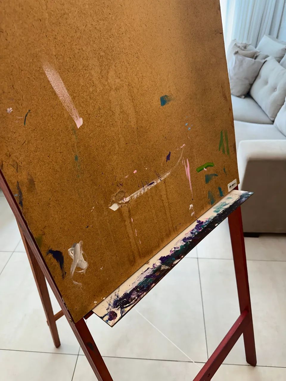 Cavalete pintura de quadros e flip chart - Foto 3