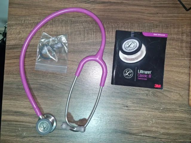 Estetoscópio 3m Littmann Classic Ill - Lavanda - Foto 3