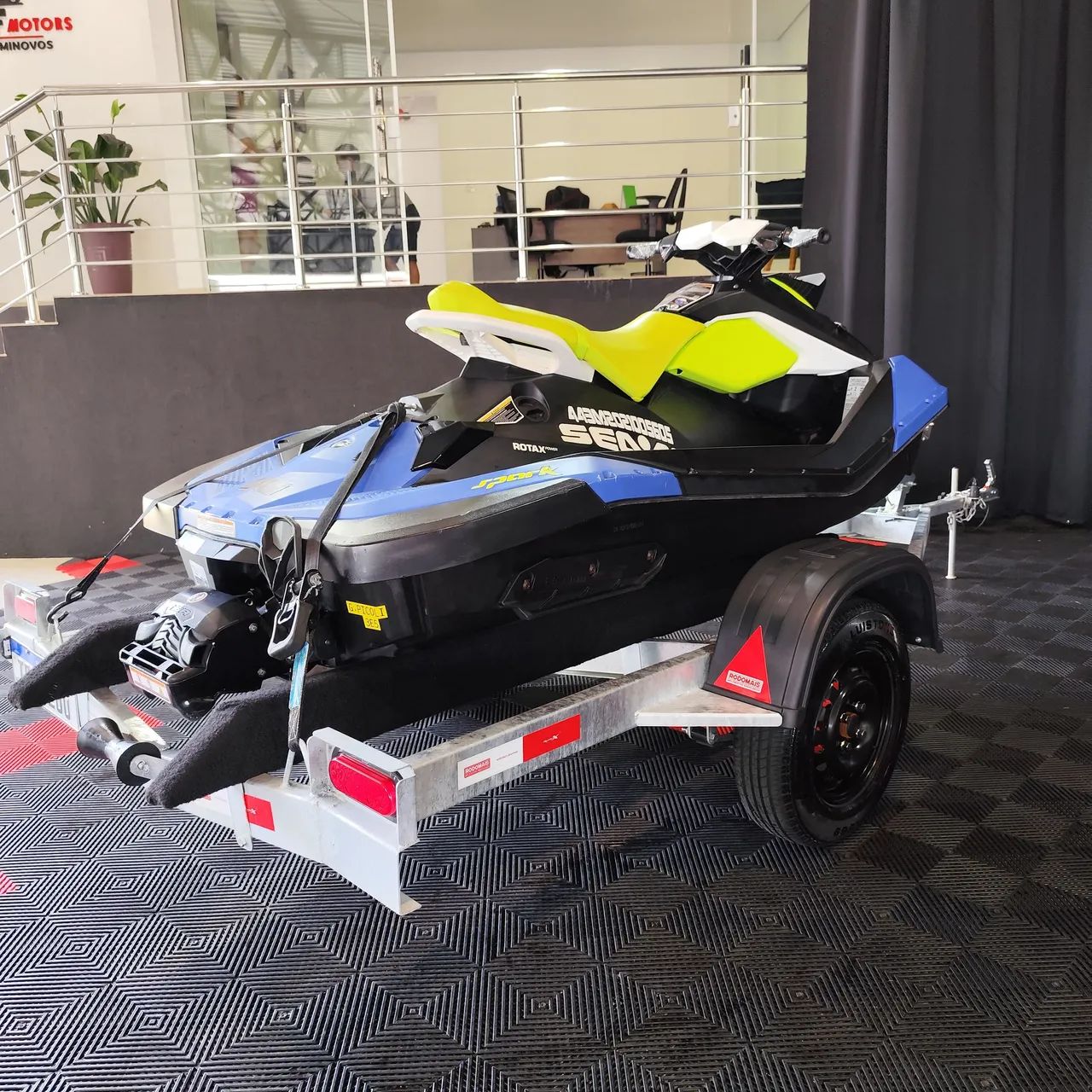 Sea-Doo Spark 90hp + Som Original e Carreta 0KM - Foto 8