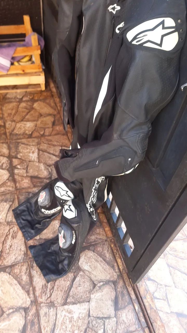 Macacão de motoqueiro  - Foto 4