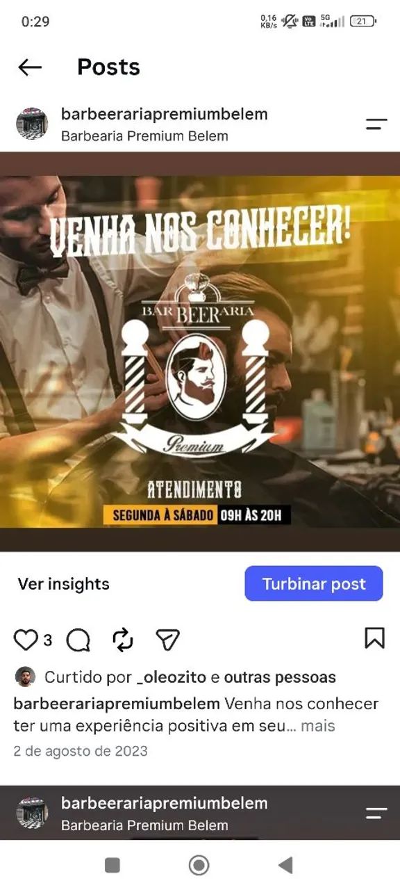 Vaga para Barbeiro