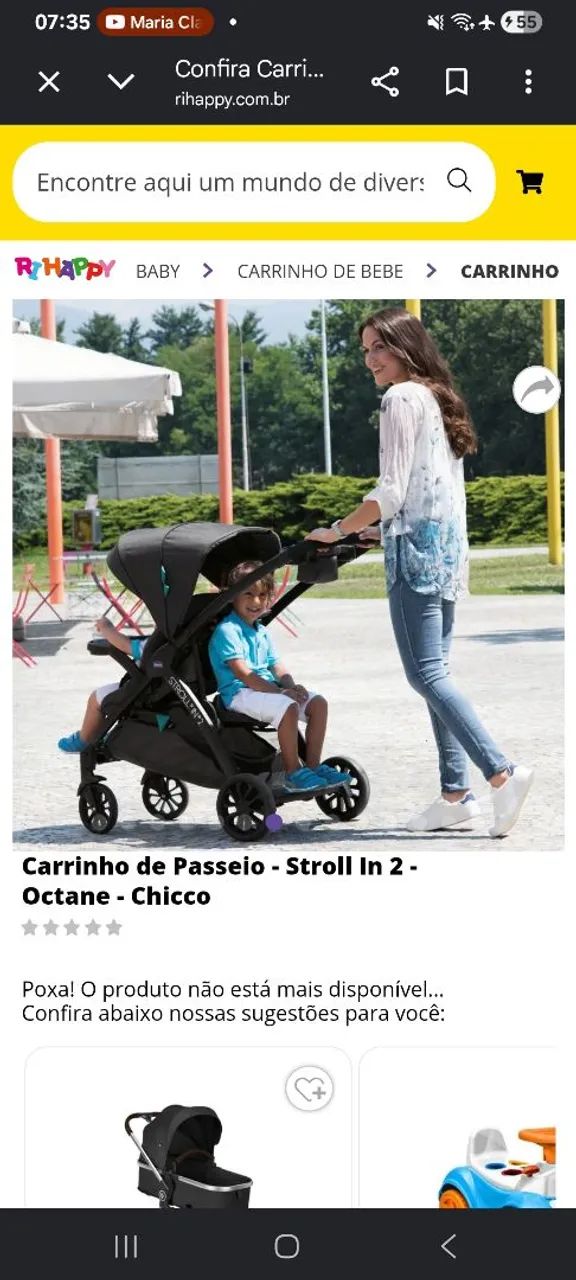 carrinho de bebê irmãos  - Foto 5
