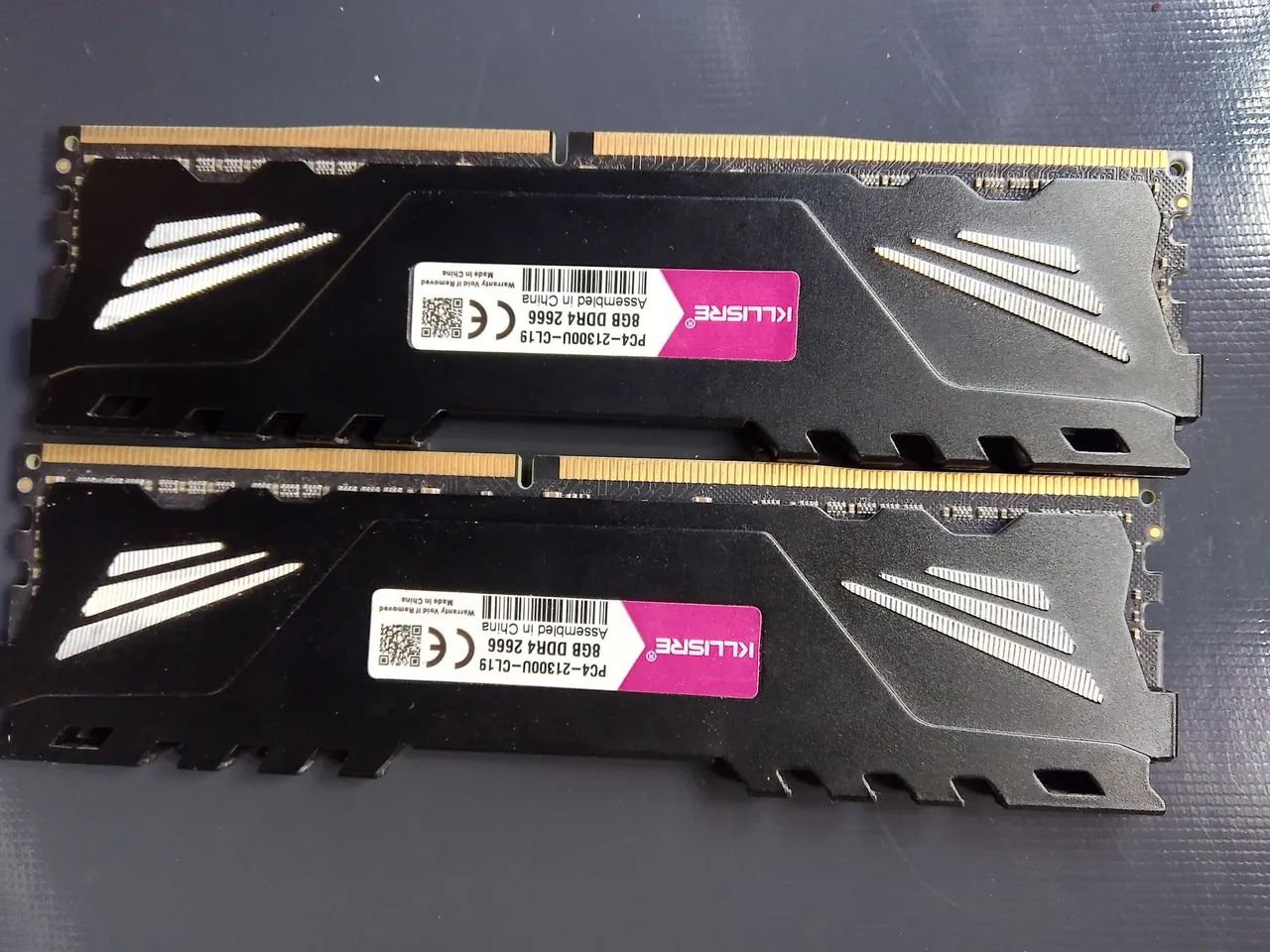 Memória ram 2 pentes de 8GB - Foto 2