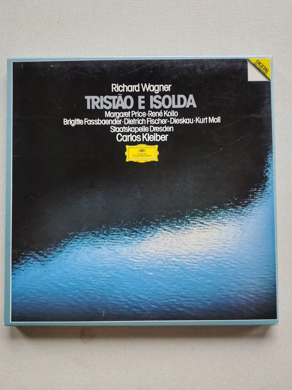 Discos de vinil Tristão e Isolda de Richard Wagner