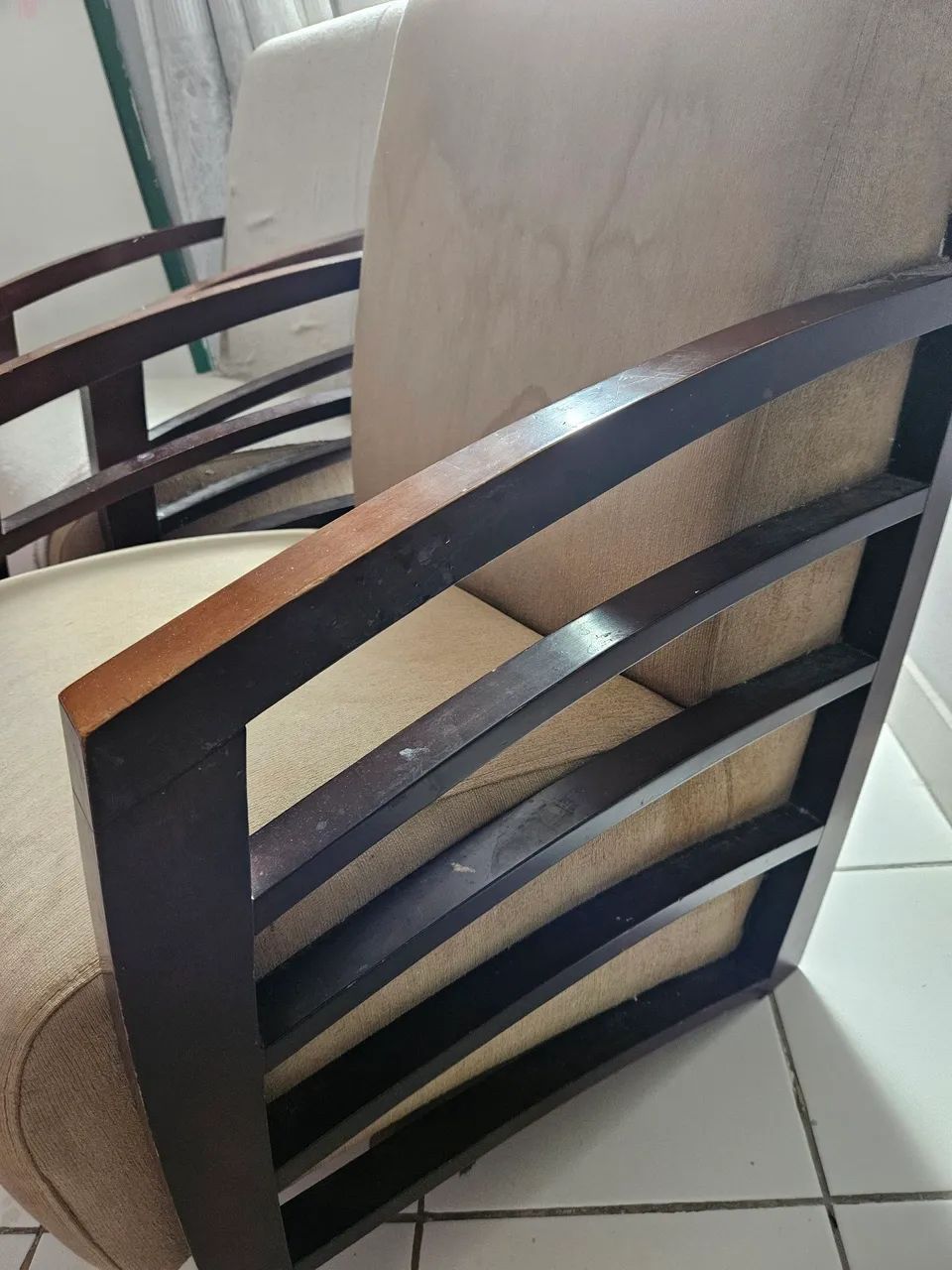 Poltrona Madeira Maciça - Jacauna - Foto 4