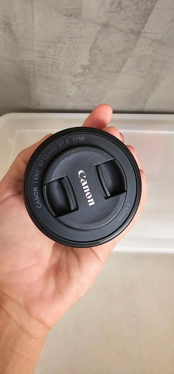 Lente cabon 50mm rf 1.8 